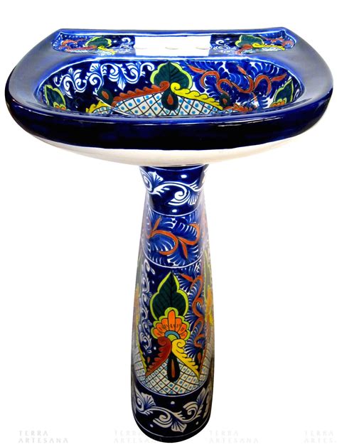 Mexican Talavera Bathroom Sinks! Received FREE UPS GROUND SHIPPING on selected Sinks! Use coupon code: SHIPFREE at check out. Oval Drop-in Ceramic Talavera Sinks: Mexican Talavera Sink - Acambaro Item: 50097 View Details: Mexican Talavera Sink - Acapulco Item: 50056 View Details: Mexican Talavera Sink - Candelaria Item: 50271 …